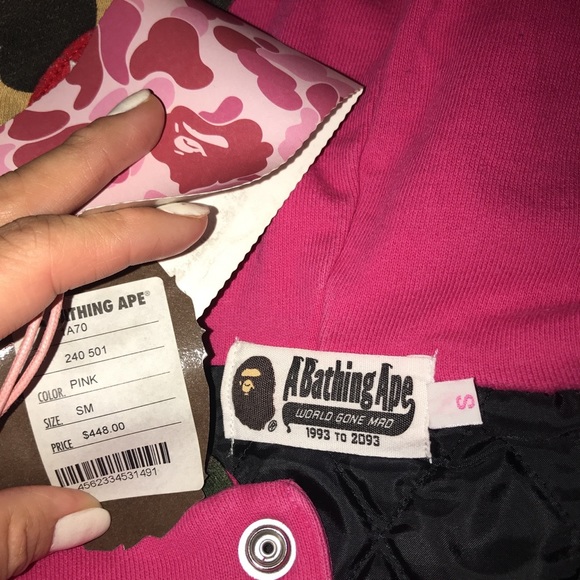 Bape Jacket Pink - Picture 3 of 4